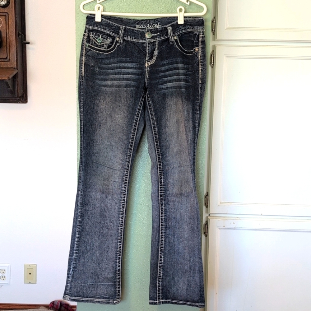 Maurices bootcut jeans, size 7/8, new